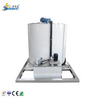 10Ton Drum Evaporator Flake Ice Maker Evaporator Plant For Ammonia System