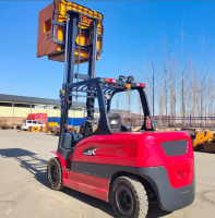 Storage Power Forklift Truck Double Four