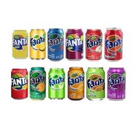 Fanta Soda pack of 24X 330ml can 500ml 1.5L all flavours carbonated drinks Fanta Exotic 330ml / Fanta Soft Drink