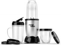 Magic Bullet Blender, Small, Silver, 11