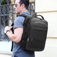 Large capacity backpack men's waterproof extended computer backpack