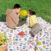 Outdoor Water Resistant Picnic Mat Throw