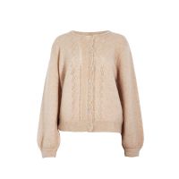 Guoou New Elegant Oversized Button Hollowed