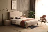Wood And Upholstered Bed 2030