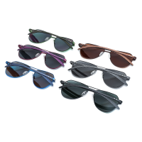 Acetate Sunglasses OEM Polarized Lens Rectangle
