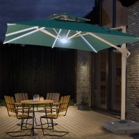 Hydraulic Garden Aluminum Patio Umbrella With
