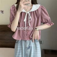 Aimilian Large Size Shoulder Short-sleeved