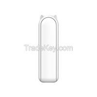 Power bank handheld mini portable small fan, student dormitory folding