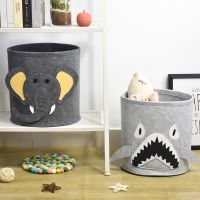 Felt storage basket Felt laundry bins