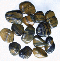 Stripe Pebbles, Cobblestone, Landscape Rocks, Decorative