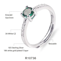 New Fashion 925 Sterling Silver 5mm