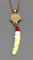 Gold And Inlay Necklace By Boyd