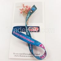 Wholesale Wristband Polyester Plain Wristband Woven