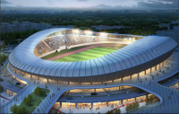 PTFE Tensile Membrane Stadium Roof With
