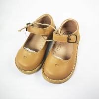 Genuine Leather School Uniform Princess Mary Jane Flat Dress Kids Girl Shoes