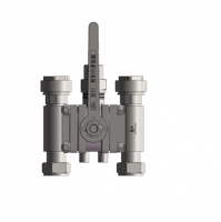 Three way ball valves/cryogenic ball vavles/ ball valve with explosion proof and handle