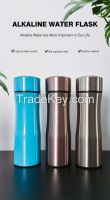 Nano flask stainless steel negative ion water bottle alkaline filter h