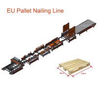 Wood Pallet Making Machine Blocks Pallet