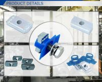 Outdoor anti-corrosion hot dip galvanized c channel for solar bracket with hot dip galvanized c channel