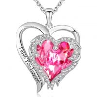 Love Heart Pendant Necklace REACH Trendy