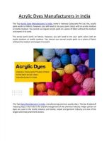 Acid Dye