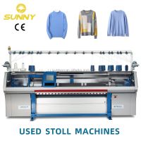 Used Stoll Computerized Hand Driven Flat