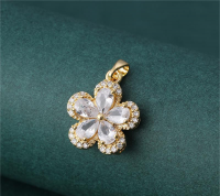 Brass Holy Flower Pendant Suitable For