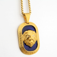 Stainless Steel Lion Pendants Suitable For