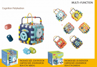 Wholesale 6 sides Baby Activity Cube  Baby Activity Cube, Interactive Cognition Toy for Early Learning, Safe Toddler Play Cube for 18Months