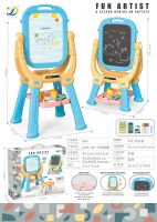 Educational Drawing Toy 2-in-1 Standing Kids Easel For boy and girl for 3 years old