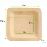 2024 Eco-friendly Food Round Plate