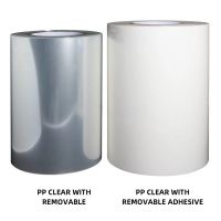 Glossy White Synthetic Jumbo Label BOPP