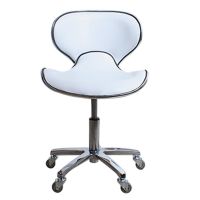 ANT SALONE EQUIPMENT Beauty Technician Black Salon Stool Task Chair