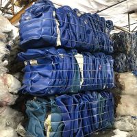 Hdpe Drums Blue Scrap Hdpe Plastic HDPE Drums Regrind Blue Flakes Natural