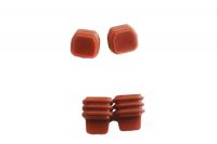 Silicone rubber stopper