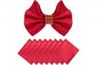 OEM Plaid Cloth Napkins Set Of