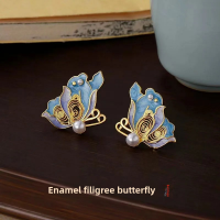 Enamel Craft Earrings