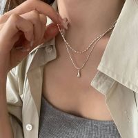 925 Sterling Silver Water Drop Necklace