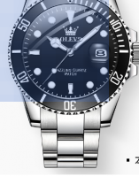 Orles Watches Green Waterproof Ghost Quartz
