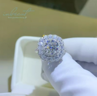 Silver 925 Original 2 Carat Brilliant