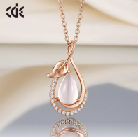 Necklace Gemstone Rose Gold