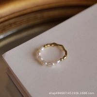Natural Pearl Index Finger Ring With