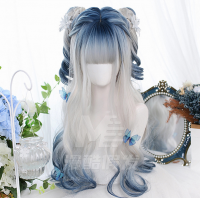 Irregularly Dyed Body Wave Long Hair