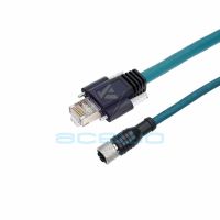 m12 cable color code 8pin x coded ethernet to rj45 cat6