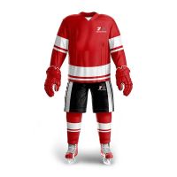 Ice Hockey Uniforms With Custom Features