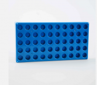 Blue GL45 Safety Cap WithTwo Holes
