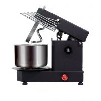 HM-10TD 5L 10L bread dough machine easy removable bowl Small spiral mixer 4kg with tilting head