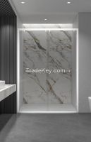 New Product Matte Black Framed Tempered