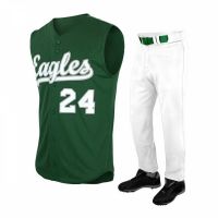 Fully Sublimated Custom Design Baseball Uniform Shirt Pant