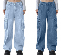 Latest Design Y2K Straight Jeans With